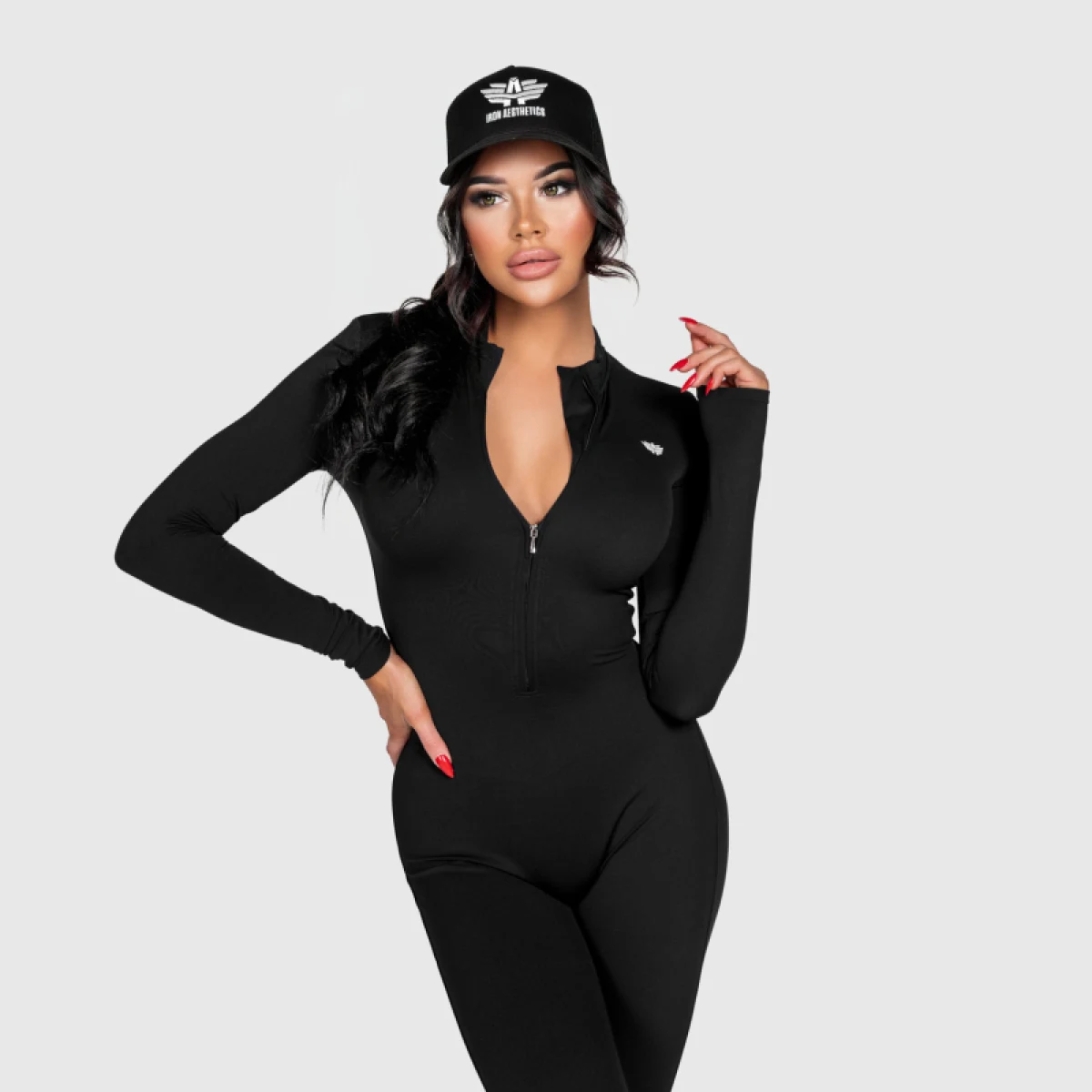 Női overál Iron Aesthetics Boom, fekete · záber 2