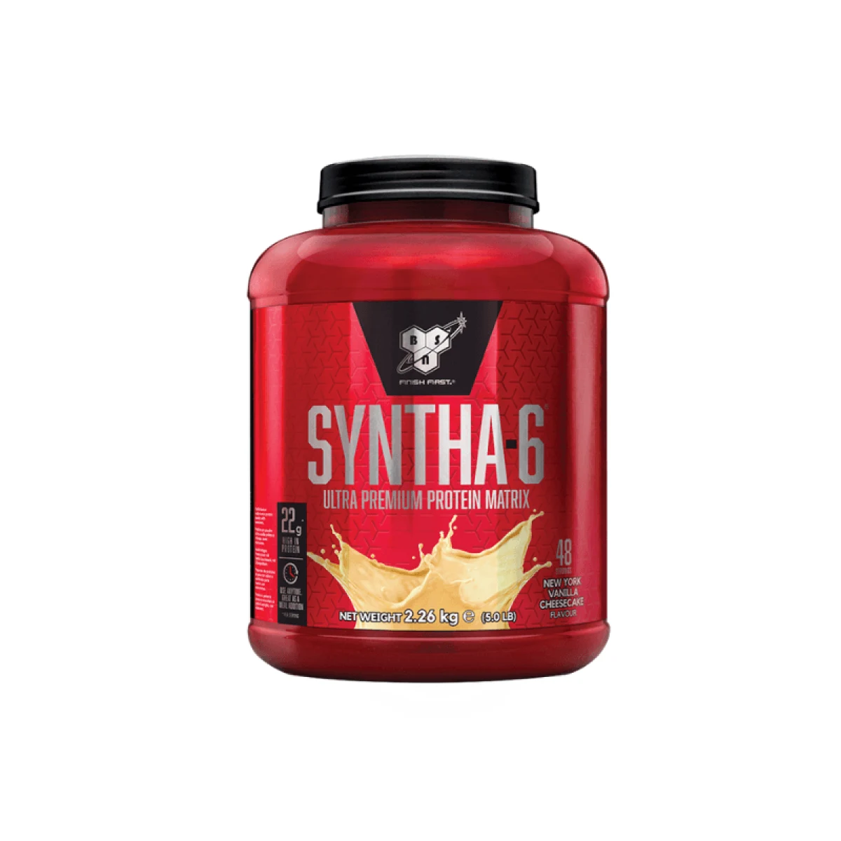 BSN Syntha-6 - 2270g - Íz: Eper | Vek: Felnőtt | Balenie: 2270 g | Tömeg: 2,27 g | Csomag: 4 · záber 2