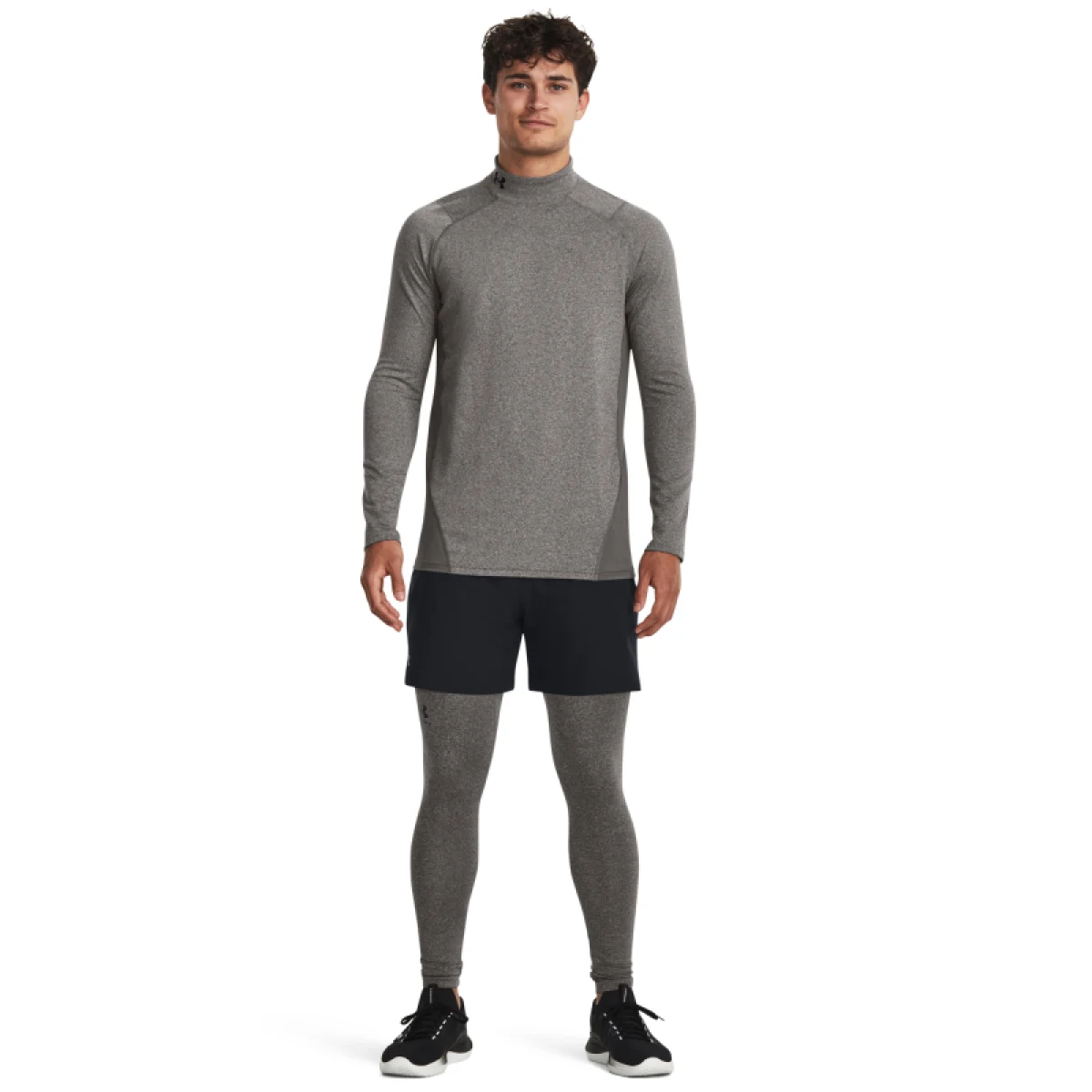 Férfi bélelt leggings UNDER ARMOUR UA CG Armour Leggings-GRY · záber 5