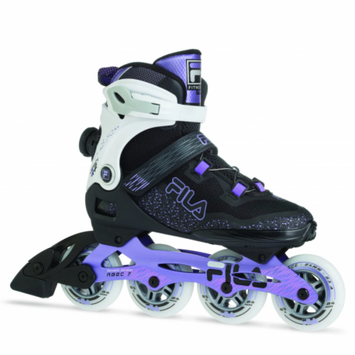 Női görkorcsolyák FILA SKATES Legacy QF Lady W black violet · záber 1