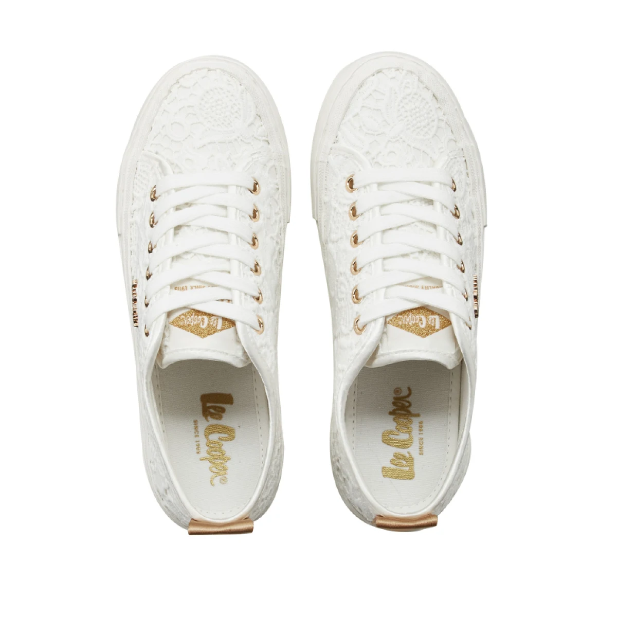 Női szabadidőcipők LEE COOPER Maincy W white · záber 3