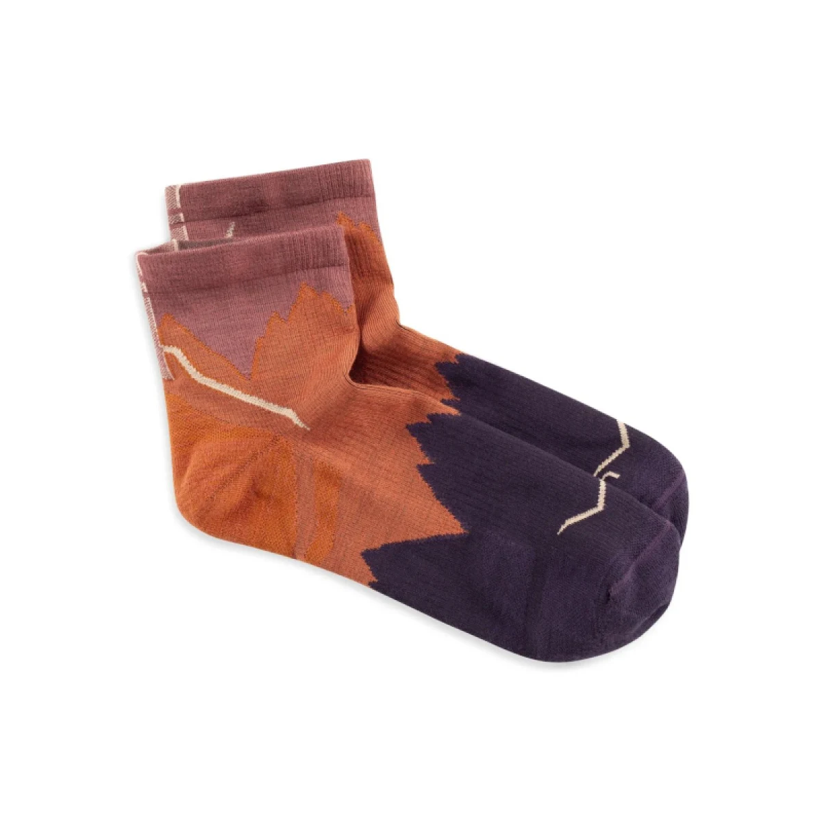Túrázó zoknik BUFF MERINO LIGHTWEIGHT QUARTER SOCK LWQ3 GINGER · záber 3