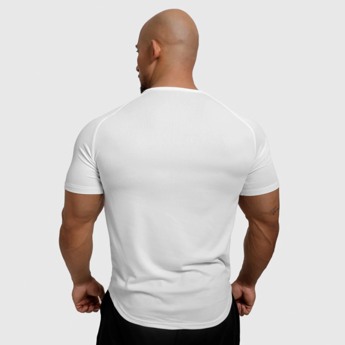 Férfi funkcionális póló Iron Aesthetics Performance, fehér · záber 4