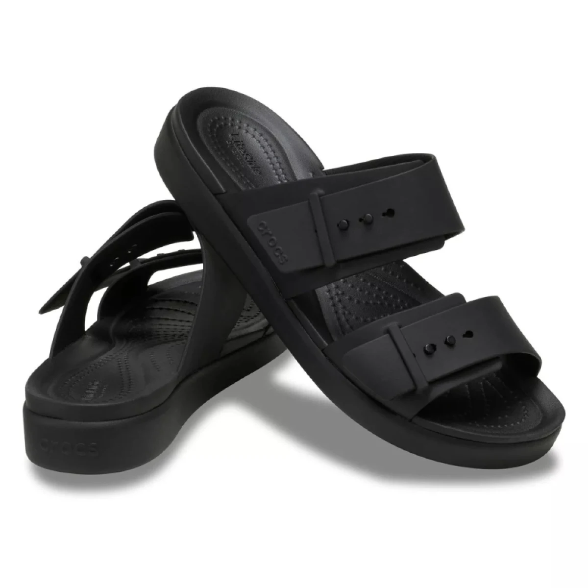 Női szandálok CROCS Brooklyn Buckle Low W black · záber 3