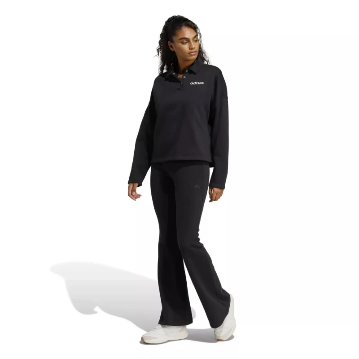 Női nadrágok ADIDAS ORIGINALS ESS FL LEGGINGS BLACK · záber 3