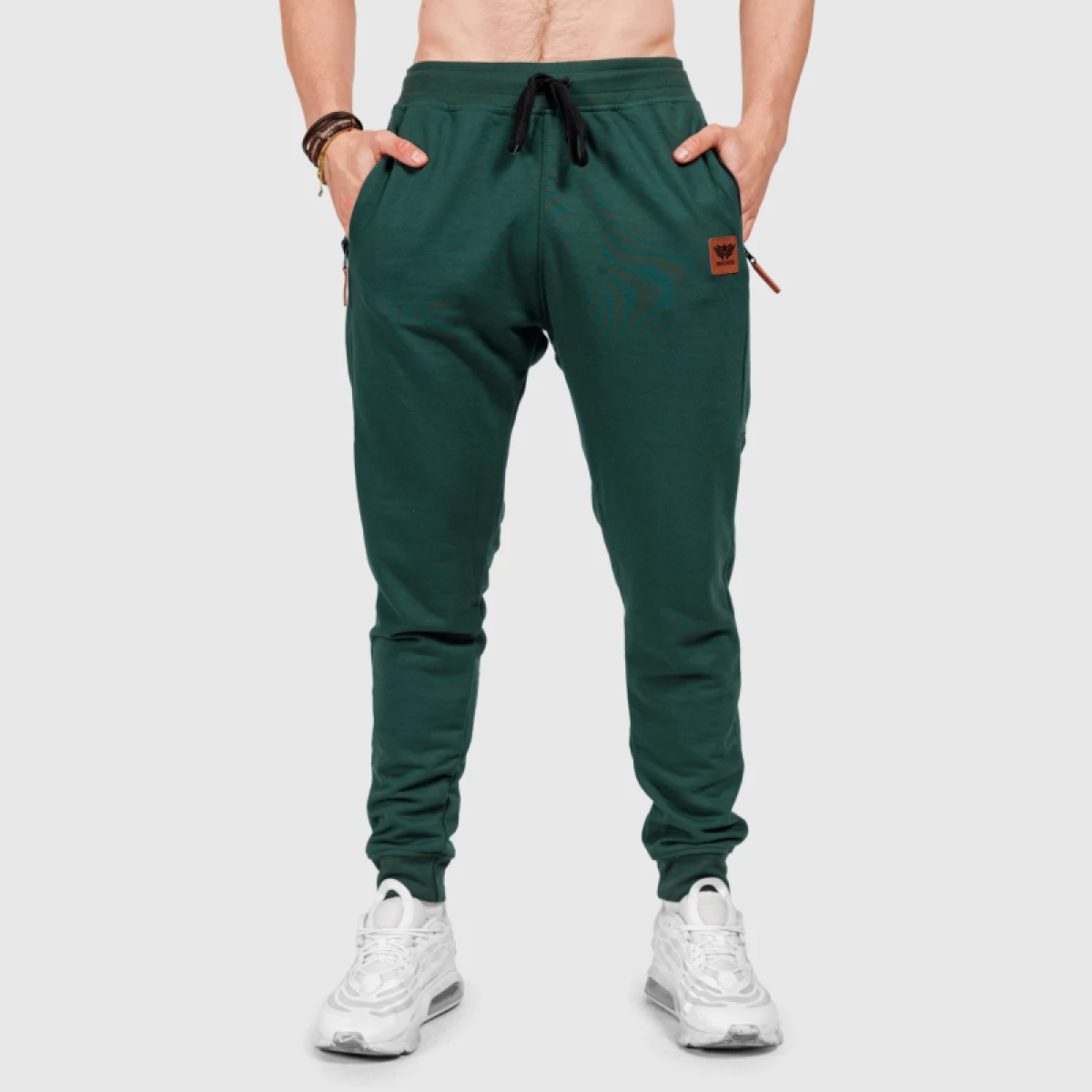 Férfi melegítőnadrág Iron Aesthetics Grade, zöld · záber 5
