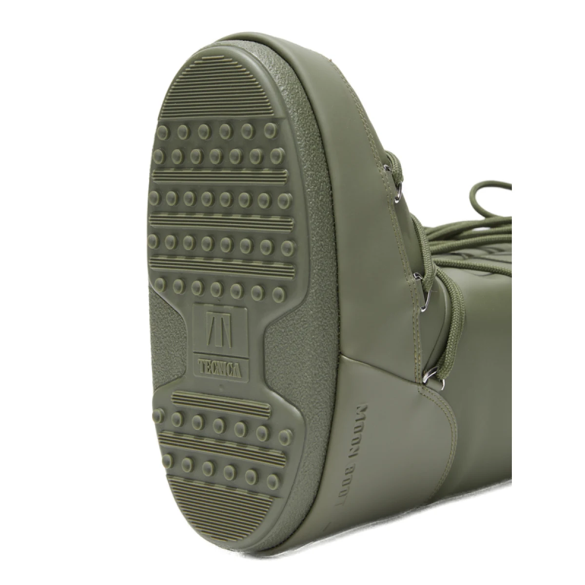 Női magas téli csizmák MOON BOOT ICON RUBBER, 002 khaki · záber 4