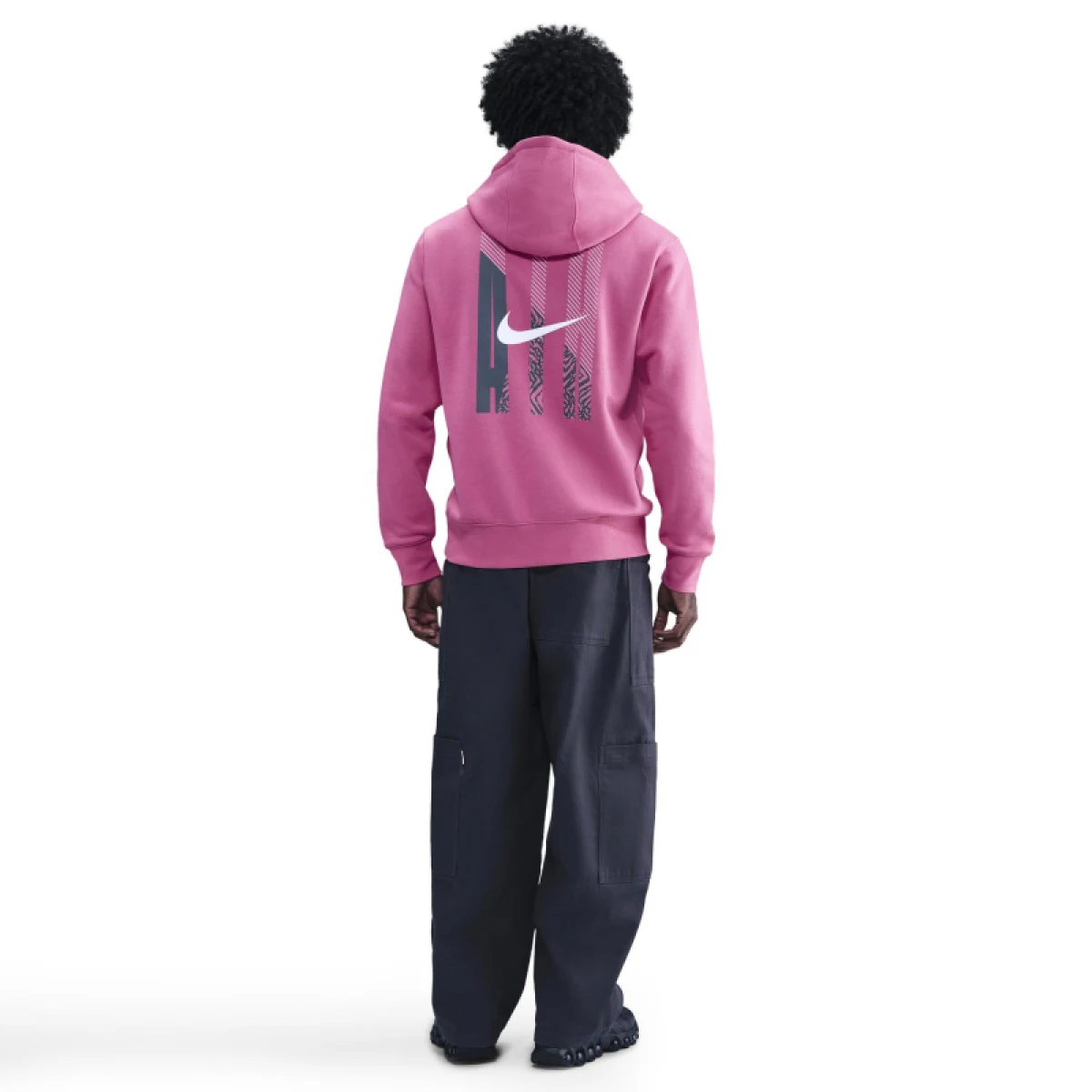 Férfi kapucnis pulóver NIKE M NK AIR PO HOODIE PINKSICLE · záber 3