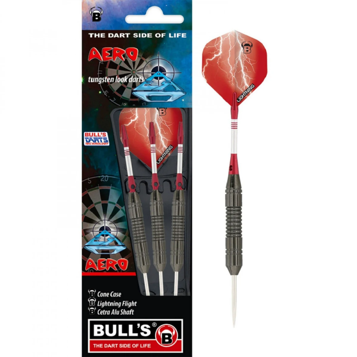 Dart szett Bull's Aero steel 23g · záber 4