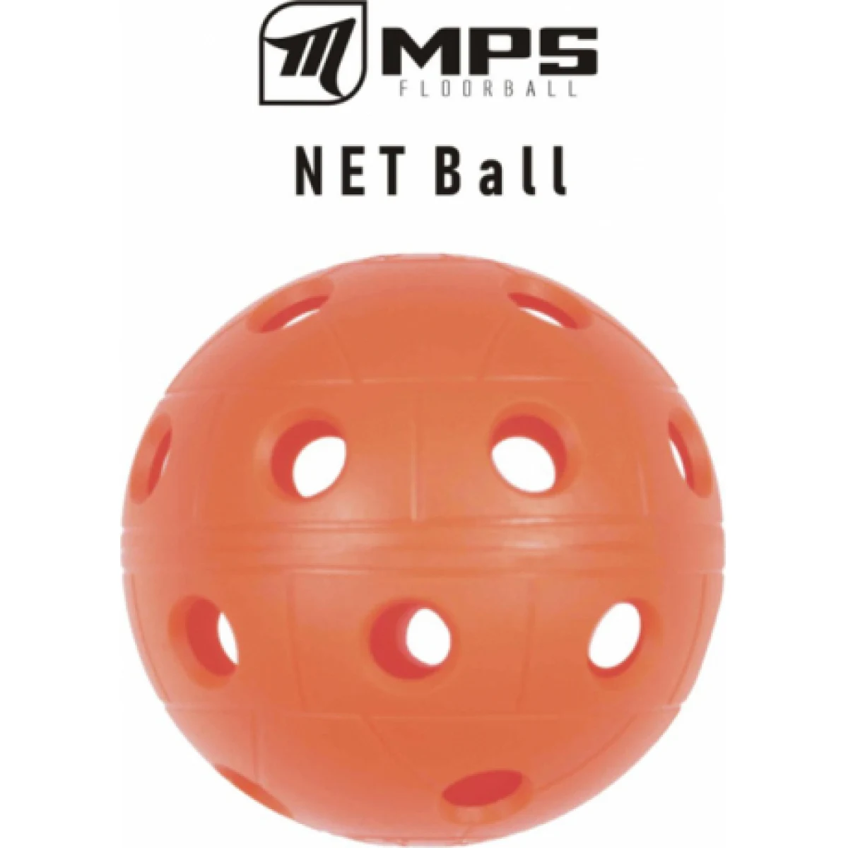 Floorball labda MPS Orange ball · záber 1