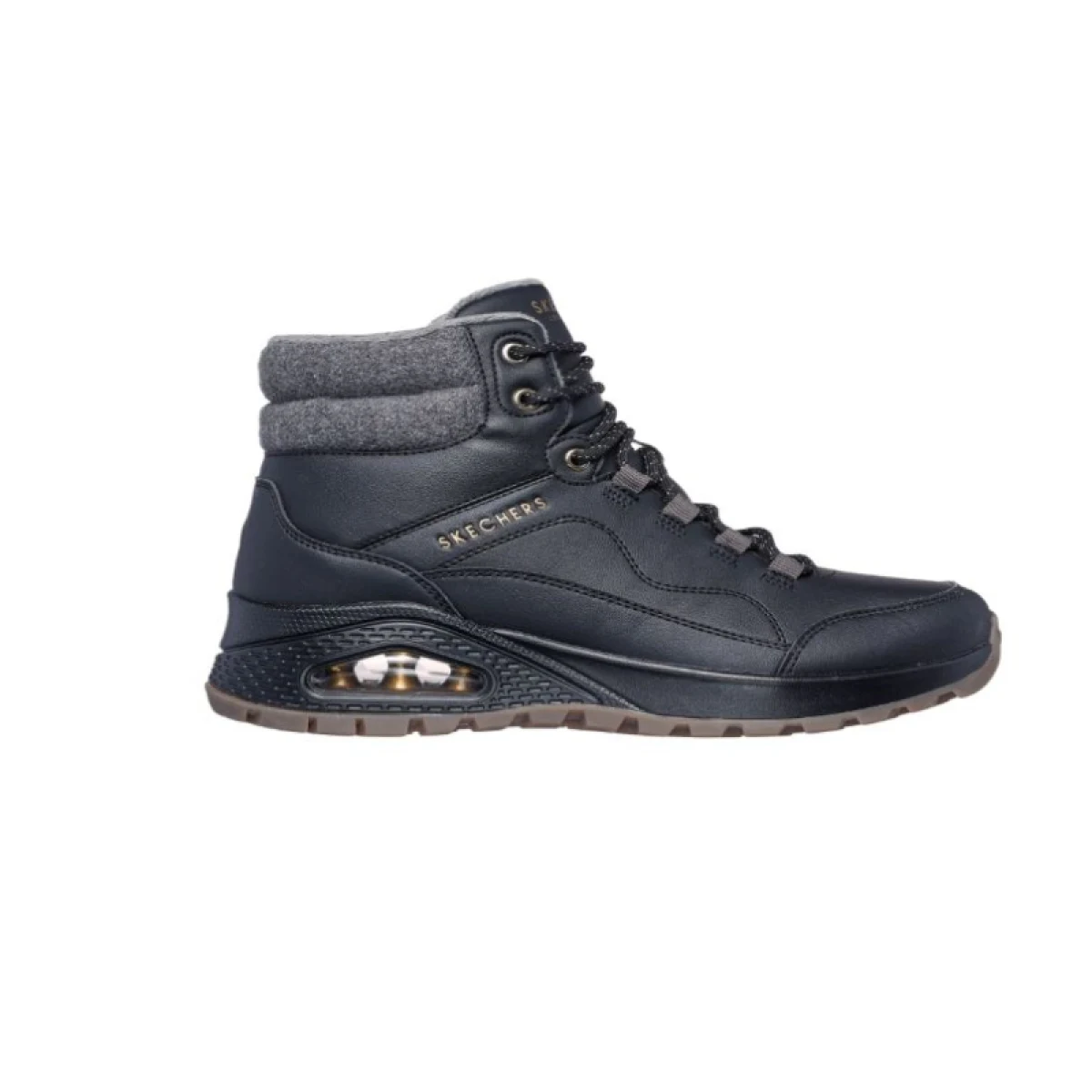 Női bokacsizmák télen SKECHERS Uno Rugged black black · záber 2