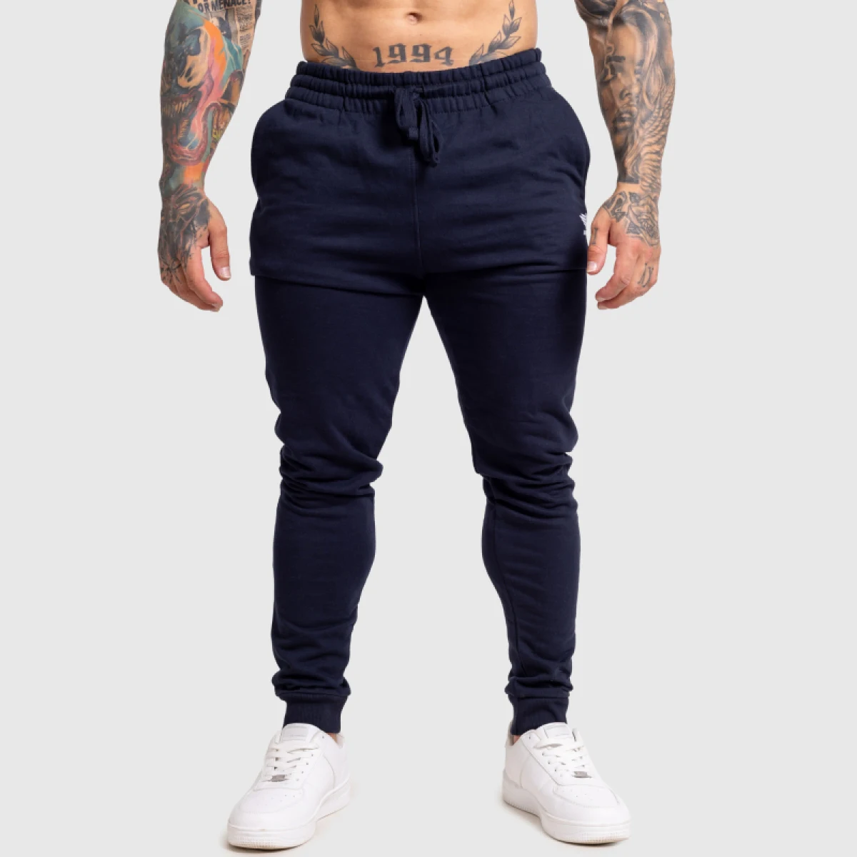 Férfi jogger melegítőnadrág Iron Aesthetics Snap, navy · záber 2