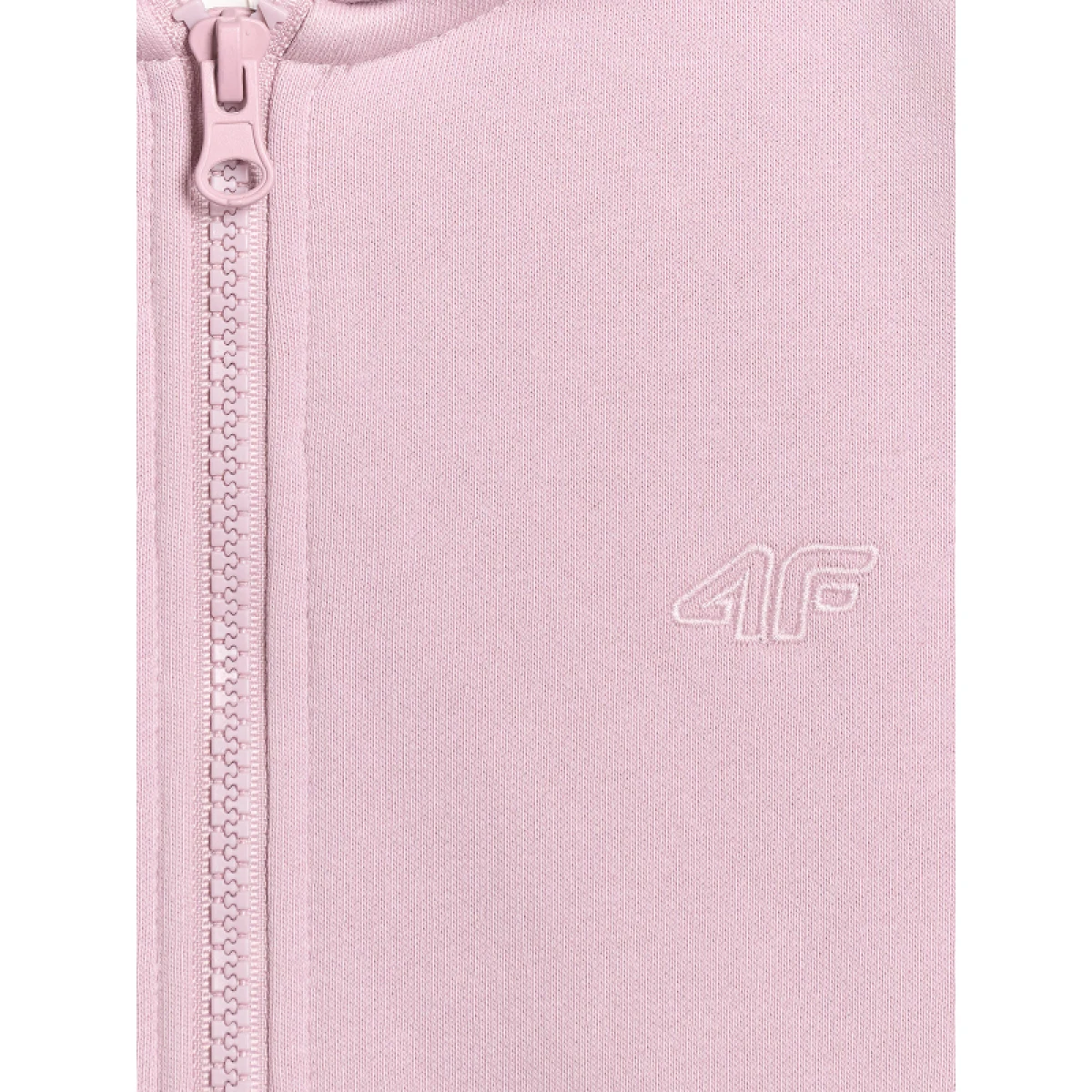 Lányka bélelt kapucnis pulóver 4F JUNIOR SWEATSHIRT F1952-4FJWAW25TSWSF1952-56S-LIGHT PINK · záber 3