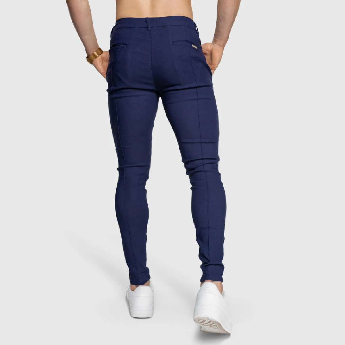 Sztreccs nadrág Iron Aesthetics Excellence, navy · záber 5