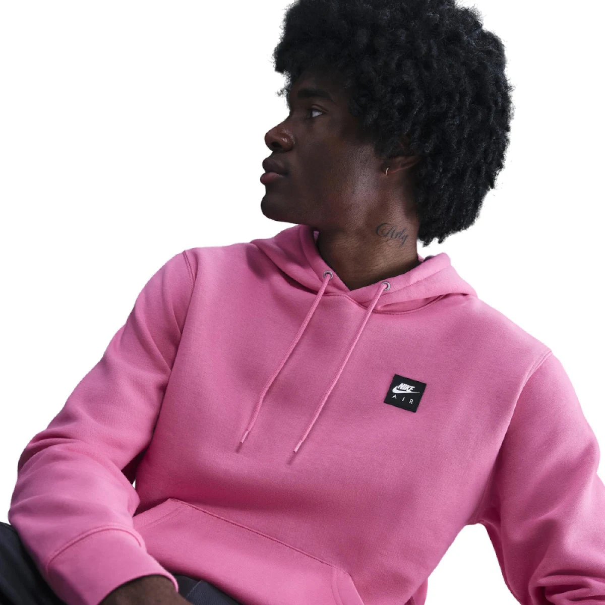 Férfi kapucnis pulóver NIKE M NK AIR PO HOODIE PINKSICLE · záber 4
