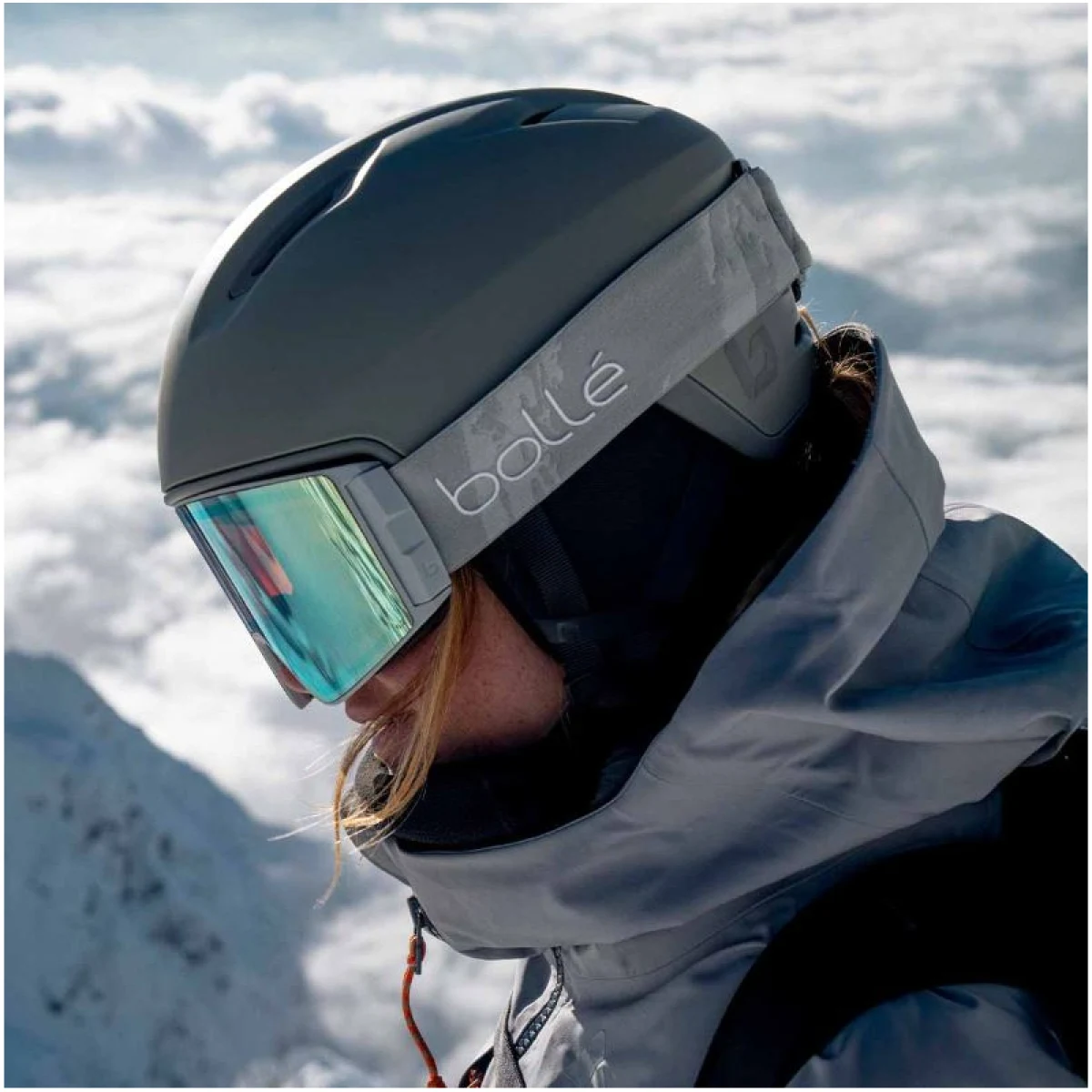 Sísisak BOLLE Atmos Pure-White Matte · záber 3
