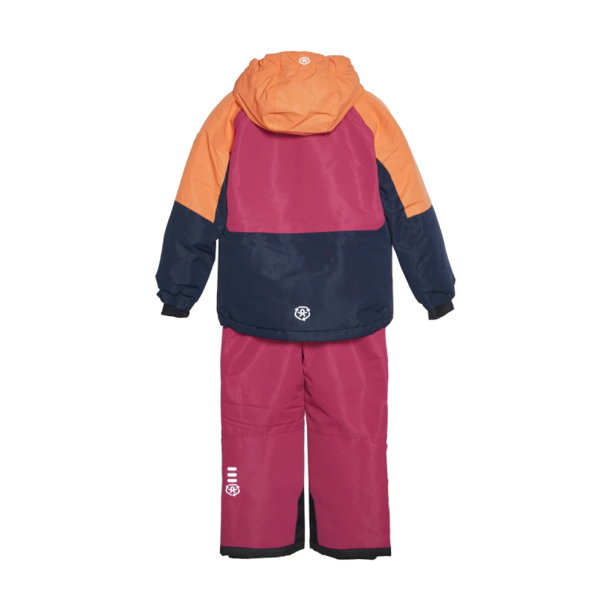Lány síkabát és nadrág szett COLOR KIDS Ski Set - Colorblock, vivacious · záber 2