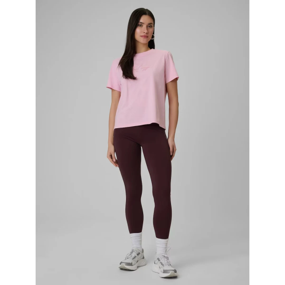 Női rövid ujjú póló 4F TSHIRT F2743-56S-LIGHT PINK · záber 5