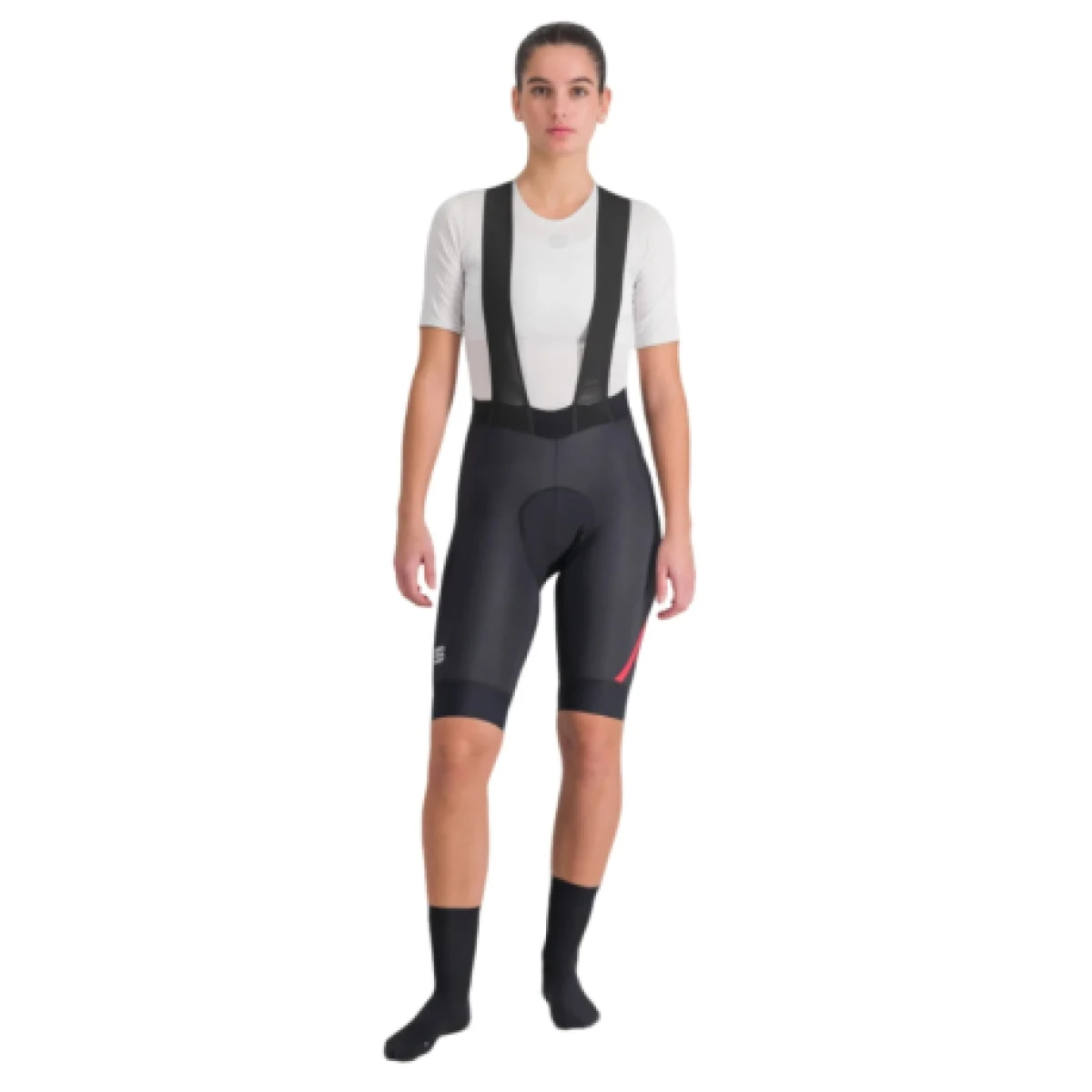 Női kerékpáros nadrágok SPORTFUL Fiandre norain w bibshort, black · záber 1