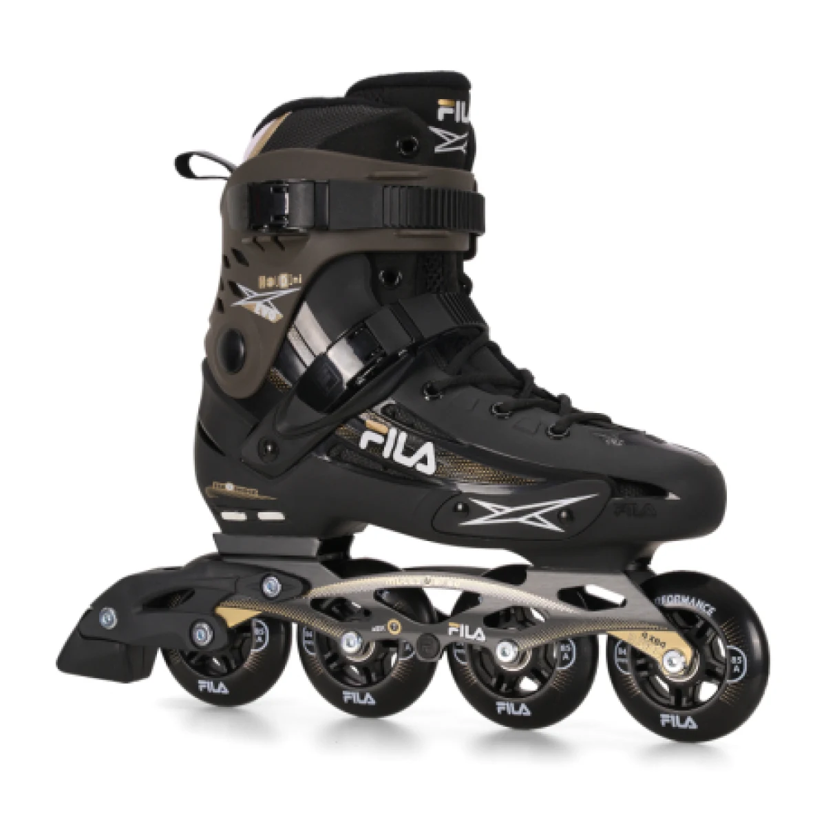 Görkorcsolyák FILA SKATES Houdini Evo U black gold · záber 1