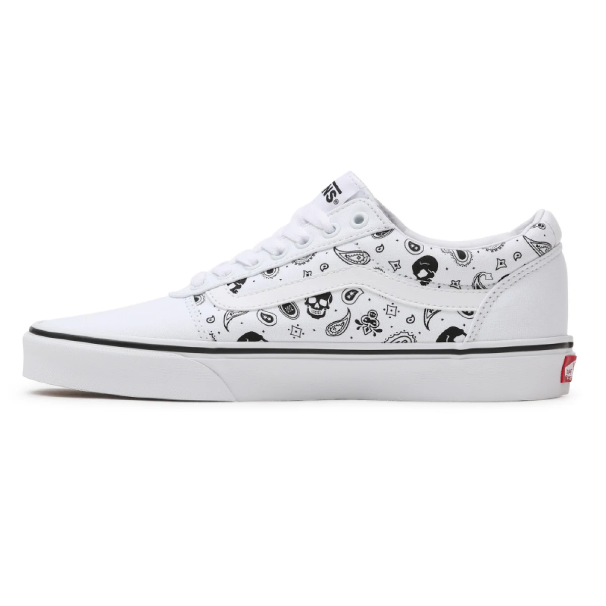 Férfi szabadidőcipő VANS MN Ward (Skull Bandana) white white · záber 2