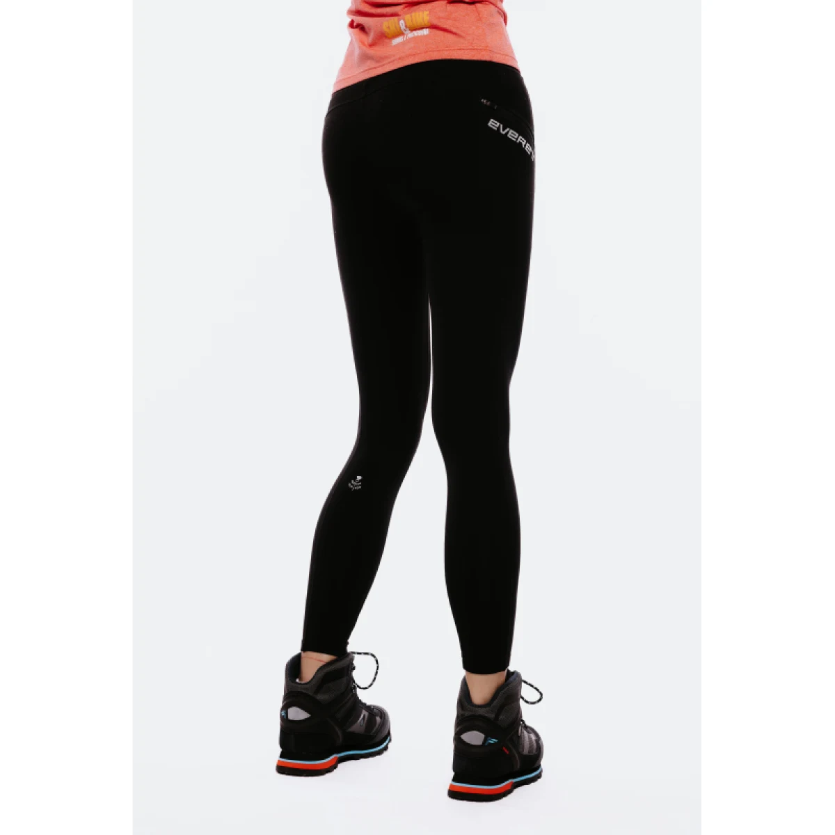 Női túrázó bélelt leggings EVERETT RUNNA II black · záber 12