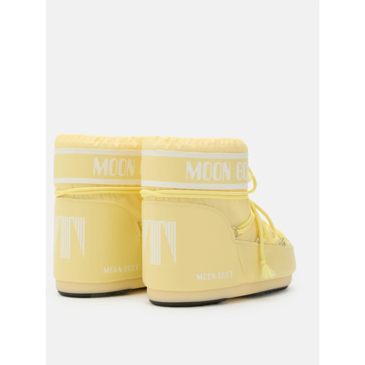 Női alacsony téli cipők MOON BOOT MB ICON LOW NYLON B021 LIGHT YELLOW · záber 4