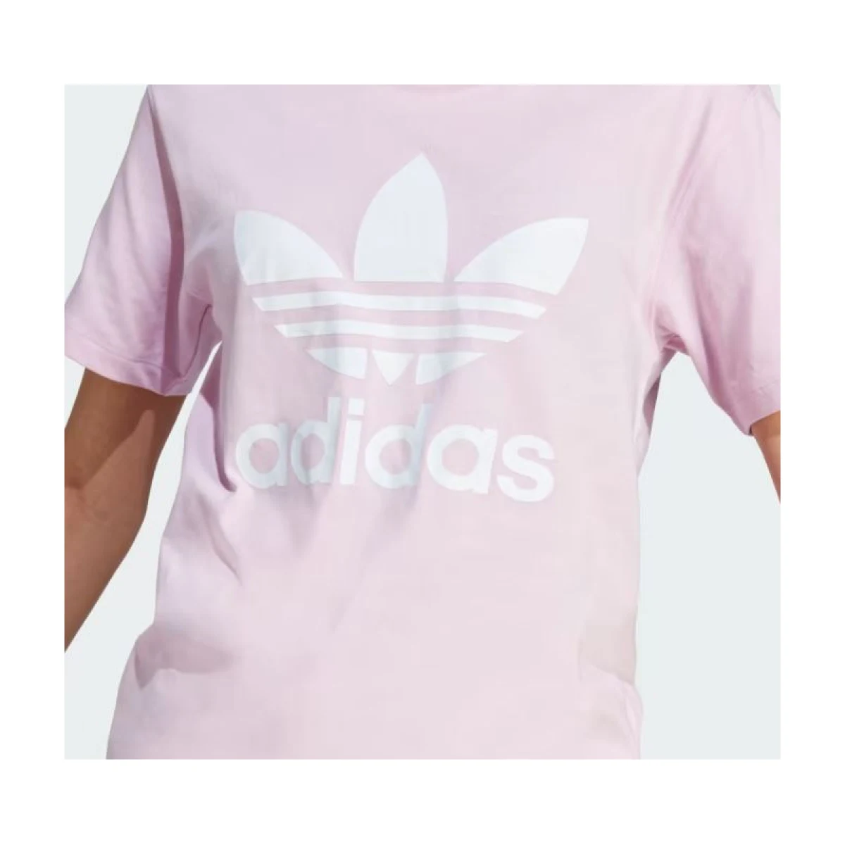 Női rövid ujjú póló ADIDAS ORIGINALS TREFOIL TEE-IK4039-orchid fusion · záber 3