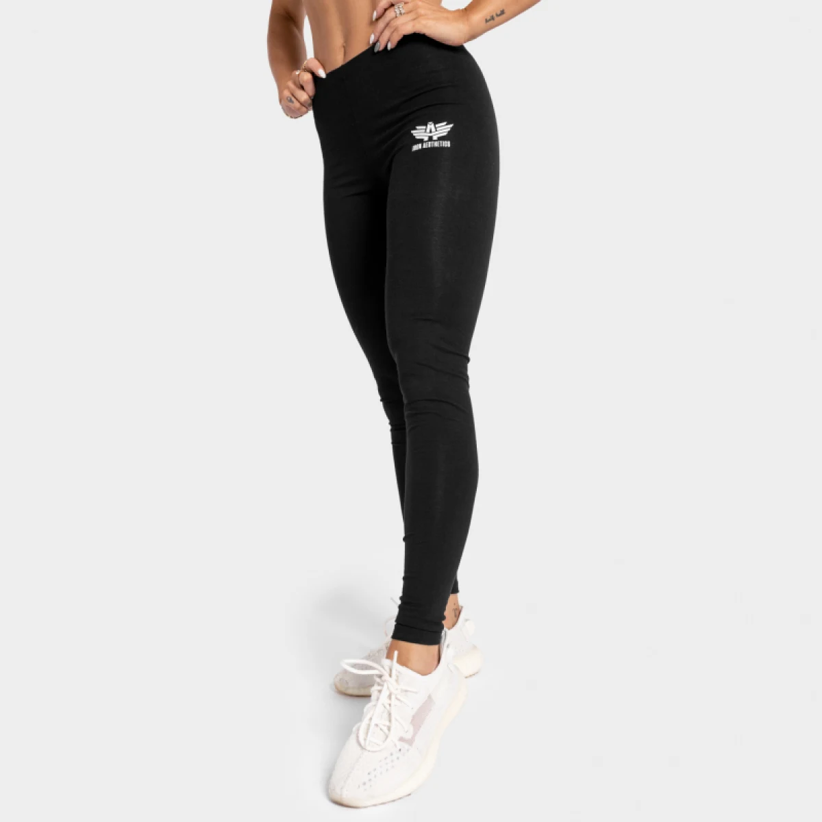 Női leggings Iron Aesthetics Original Jersey, fekete · záber 2