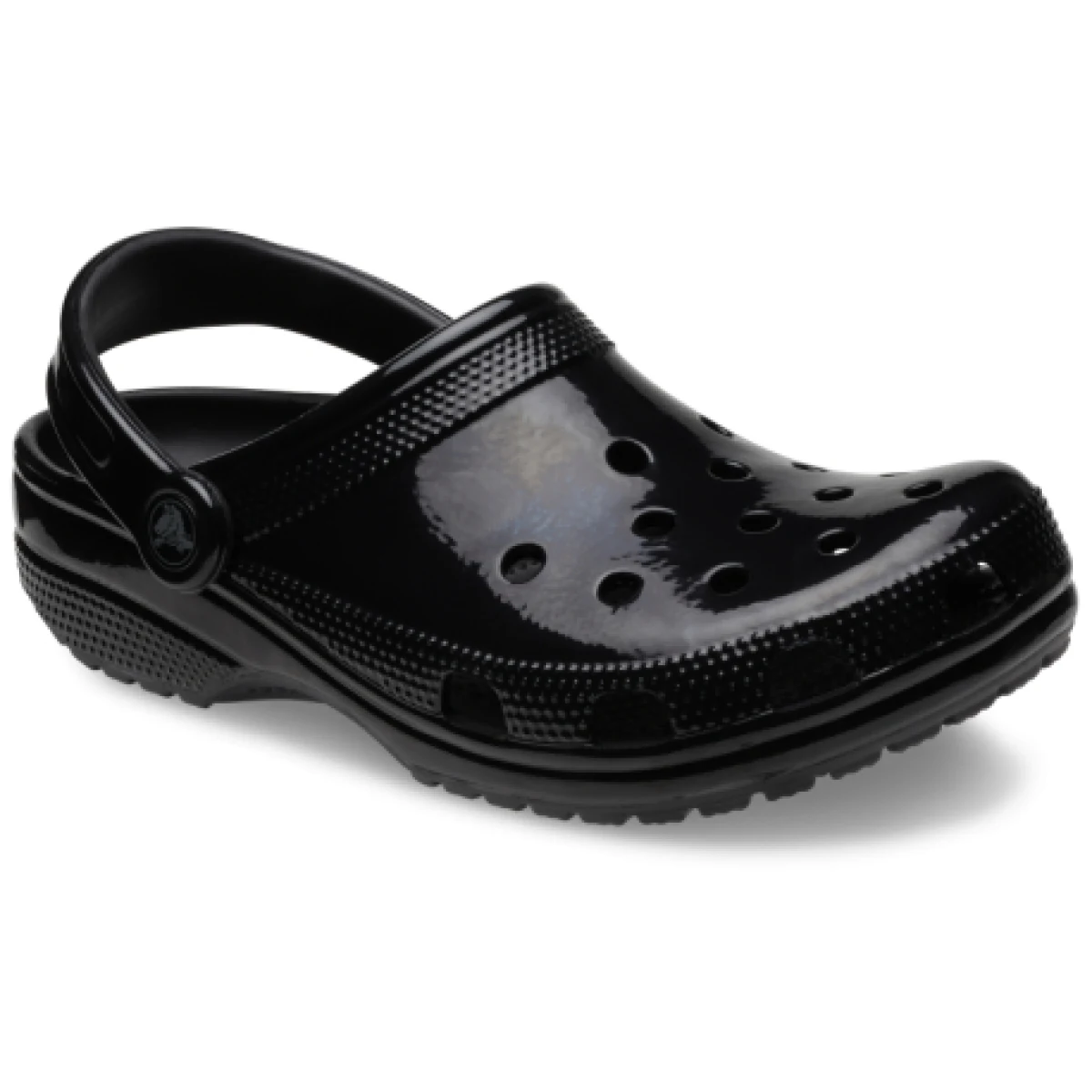 Kroksik (rekreációs cipő) CROCS Classic High Shine Clog black · záber 1