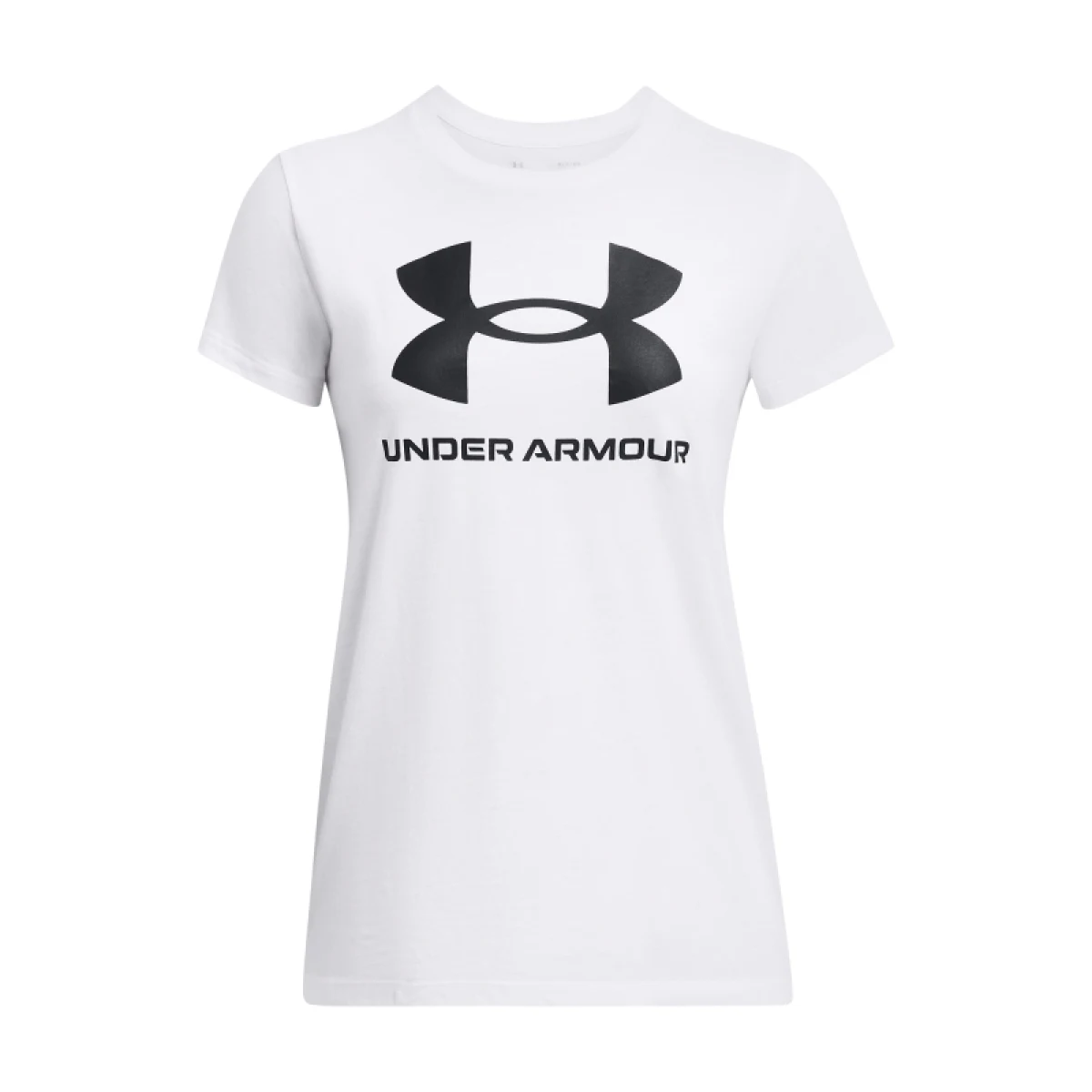 Női rövid ujjú póló UNDER ARMOUR UA Rival Logo SS-WHT · záber 3