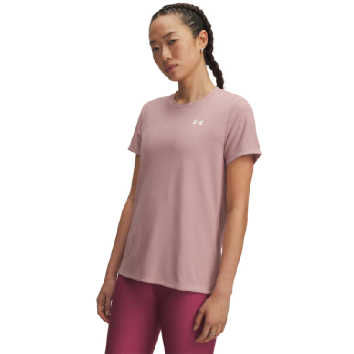Női rövid ujjú edzőpóló UNDER ARMOUR Tech Rib SSC · záber 1