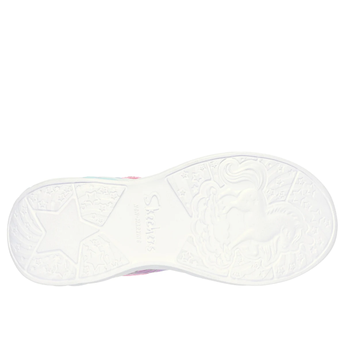 Lány szabadidőcipő SKECHERS S Lights Unicorn Wishful Magic K pink turquoise · záber 5