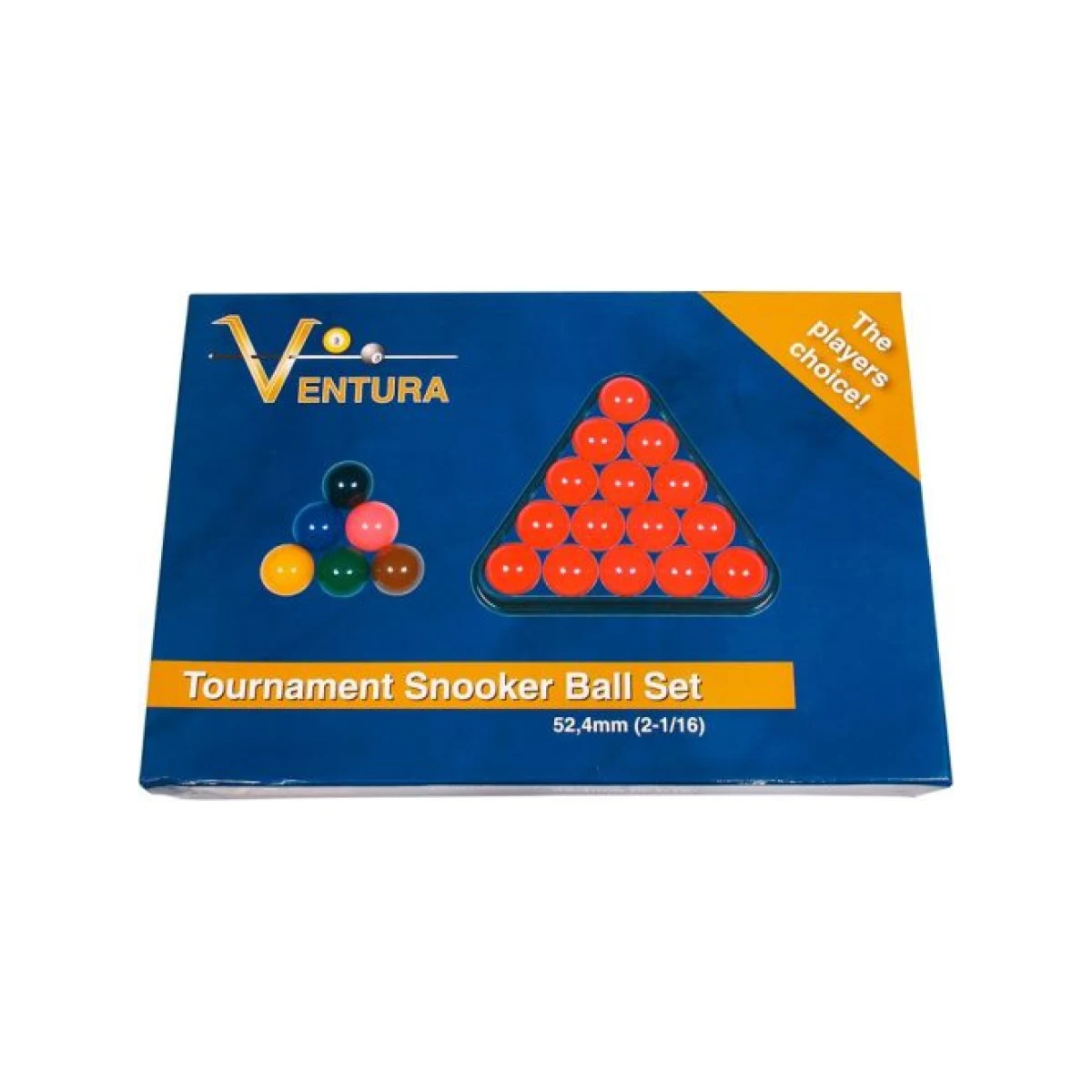 snooker golyókészlet 52,4mm-es Buffalo Ventura · záber 2