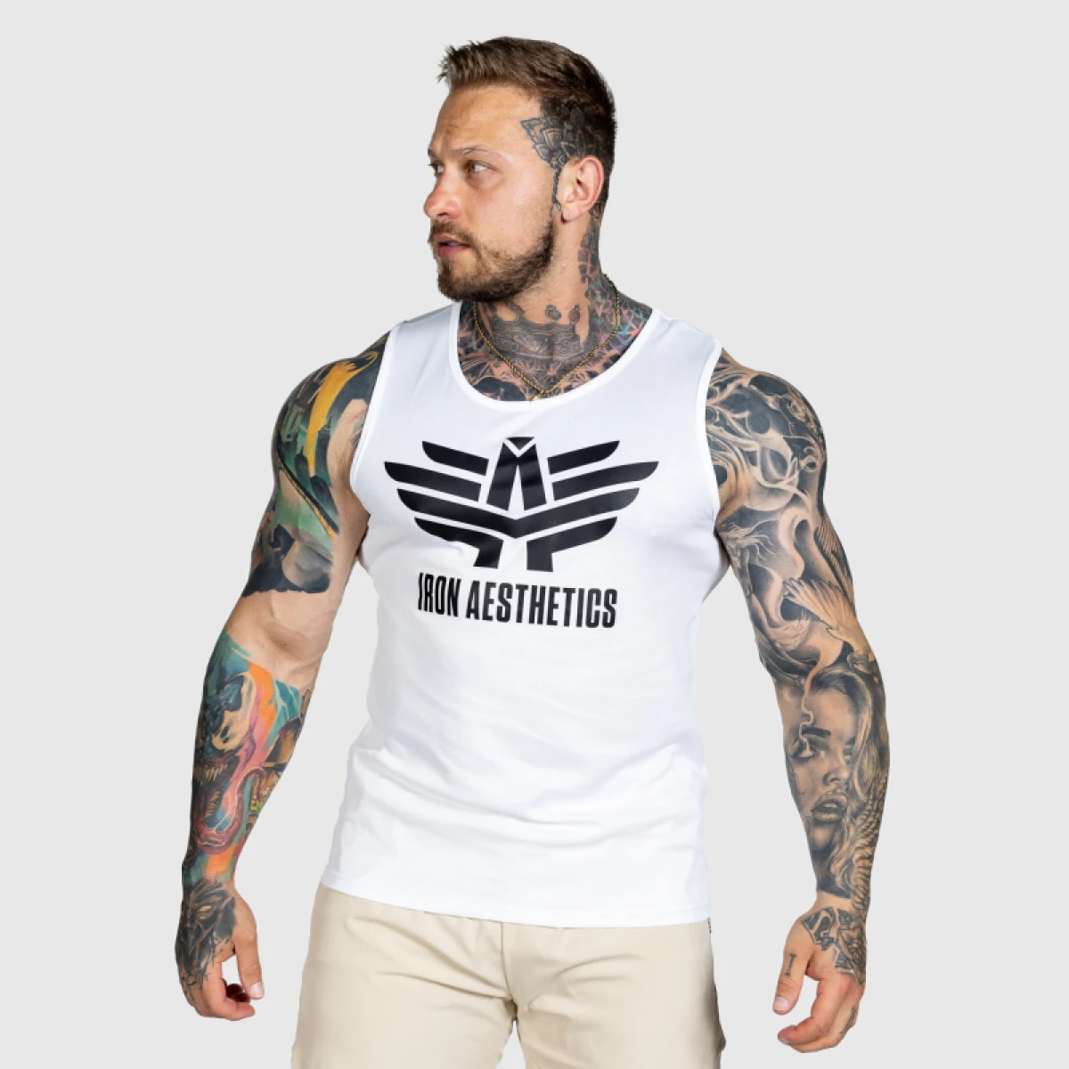 Sportos atléta Iron Aesthetics Get Fit, fehér · záber 2