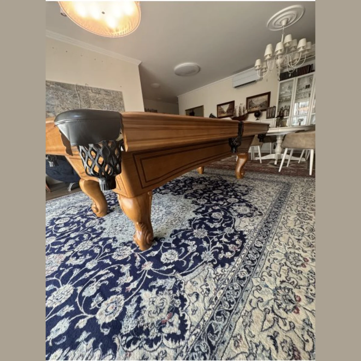 pool biliárdasztal Buffalo Napoleon 8' tölgy színben (használt. szép állapotú) · záber 2