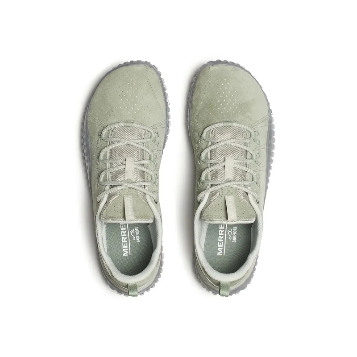 Férfi alacsony túrázó barefoot cipő MERRELL Wrapt M white sage · záber 3