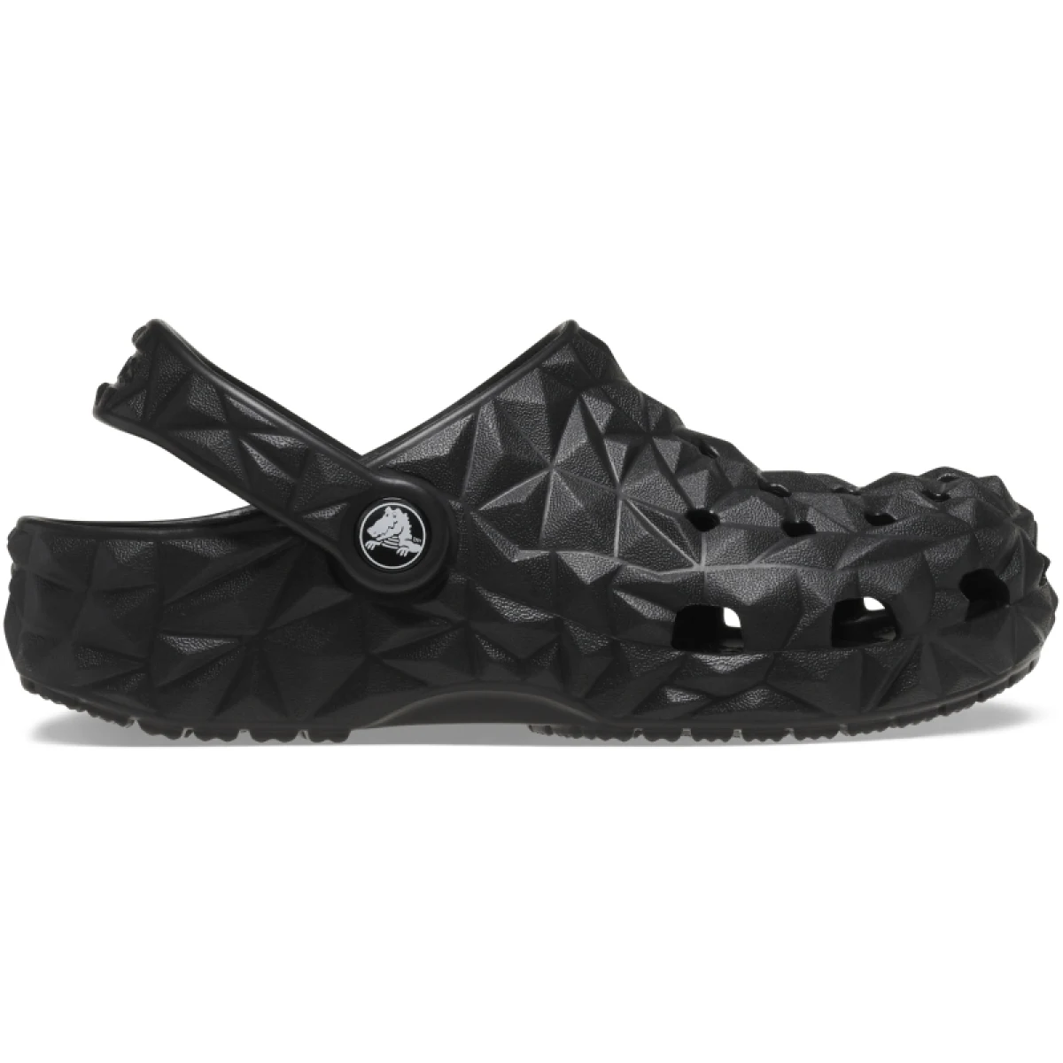 Fiú kroksik (szabadidőcipő) CROCS Classic Geometric Clog K black · záber 2
