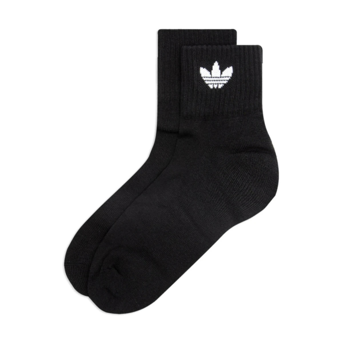 Zoknik ADIDAS ORIGINALS 3 PACK - MID ANKLE SCK-BLACK · záber 3
