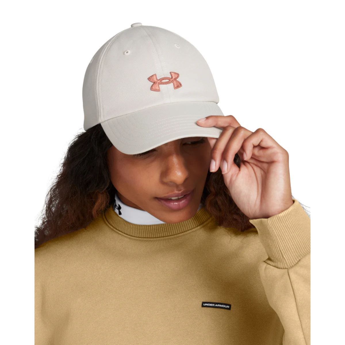 Női sapka UNDER ARMOUR Womens UA Blitzing Adj-WHT - Pohlavie: Női · záber 6