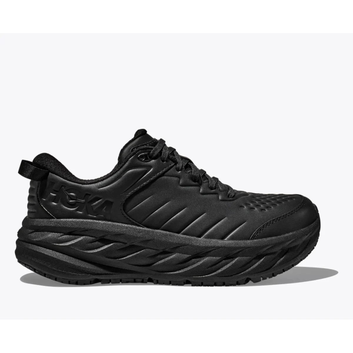 Férfi alacsony munkavédelmi cipő HOKA Bondi SR M black black · záber 2