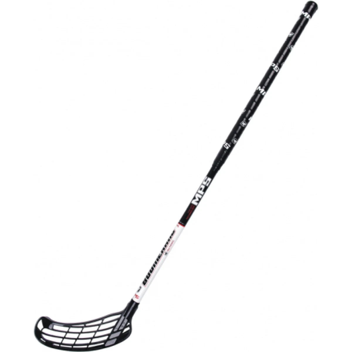 Floorball ütő MPS BOOMERANG Black White L · záber 1