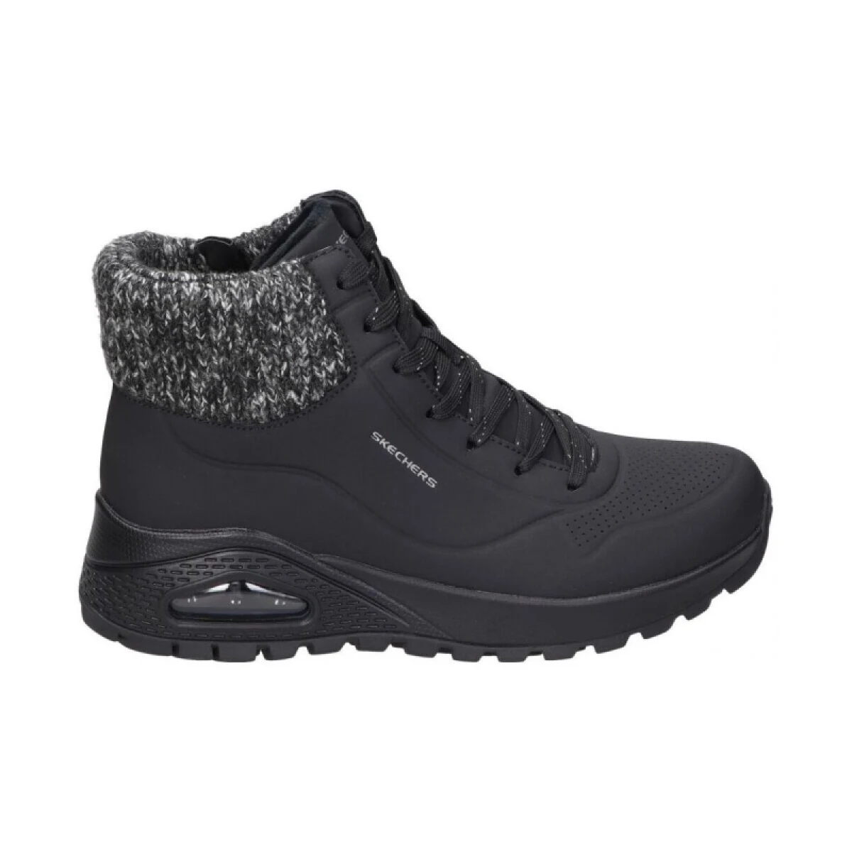 Női bokacsizmák télen SKECHERS Uno Rugged Darling Daze black black · záber 2