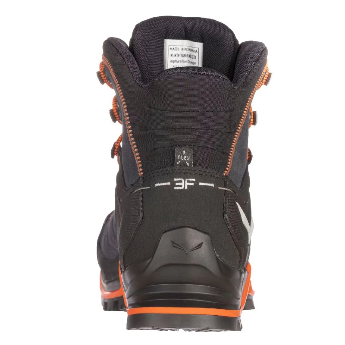 Férfi bokáig érő túracipő SALEWA MTN Trainer Mid GTX asphlat fluo orange · záber 5