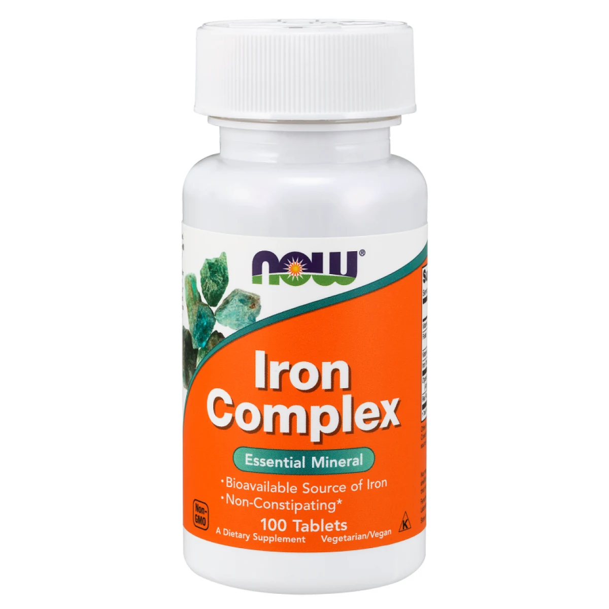 Vas / Iron Complex Vegetarian - 100 Tablets · záber 1