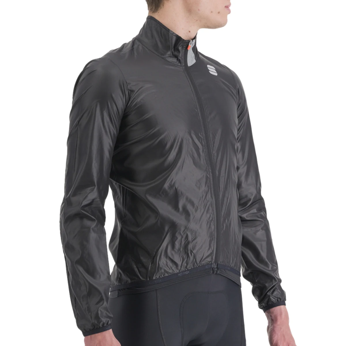 Férfi kerékpáros dzseki SPORTFUL Hot pack easylight jacket, black · záber 2