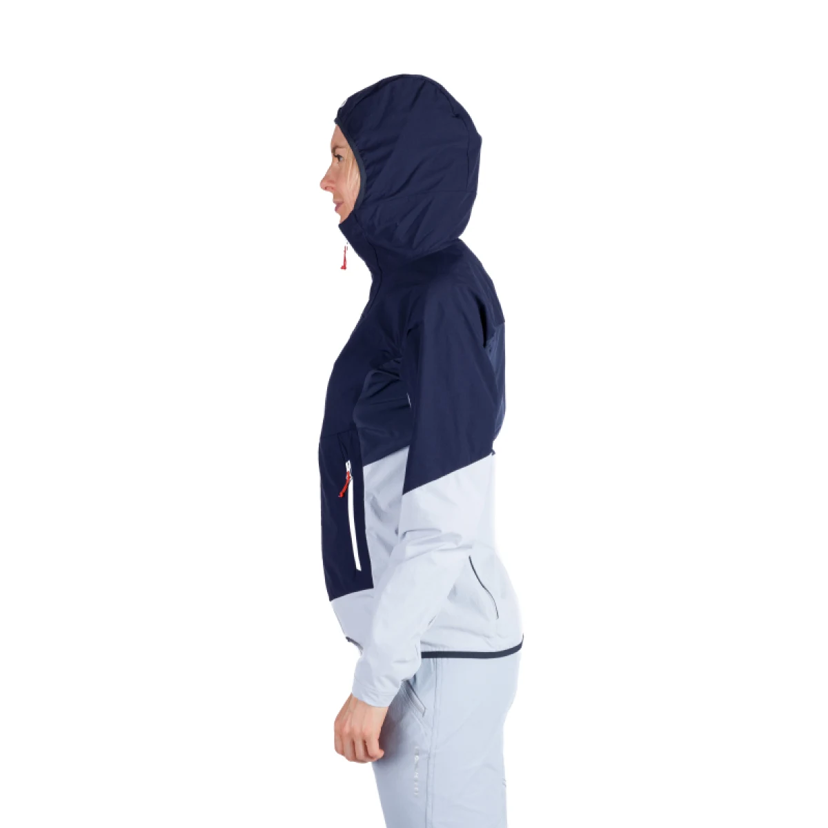 Női túrázó Softshell dzseki NORTHFINDER KATHI-387blueblue · záber 2
