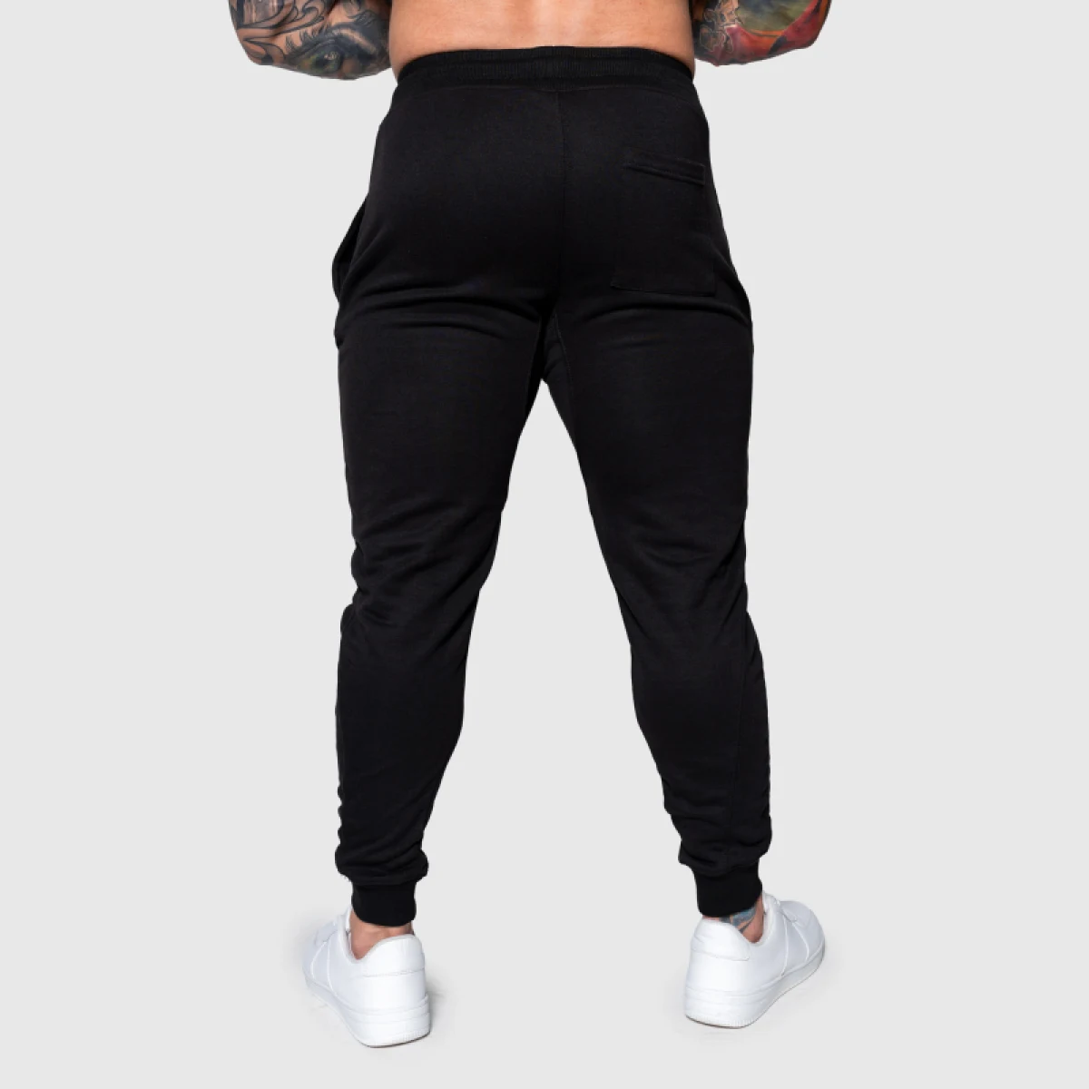 Férfi sportos melegítőnadrág Iron Aesthetics Flexi, fekete · záber 5