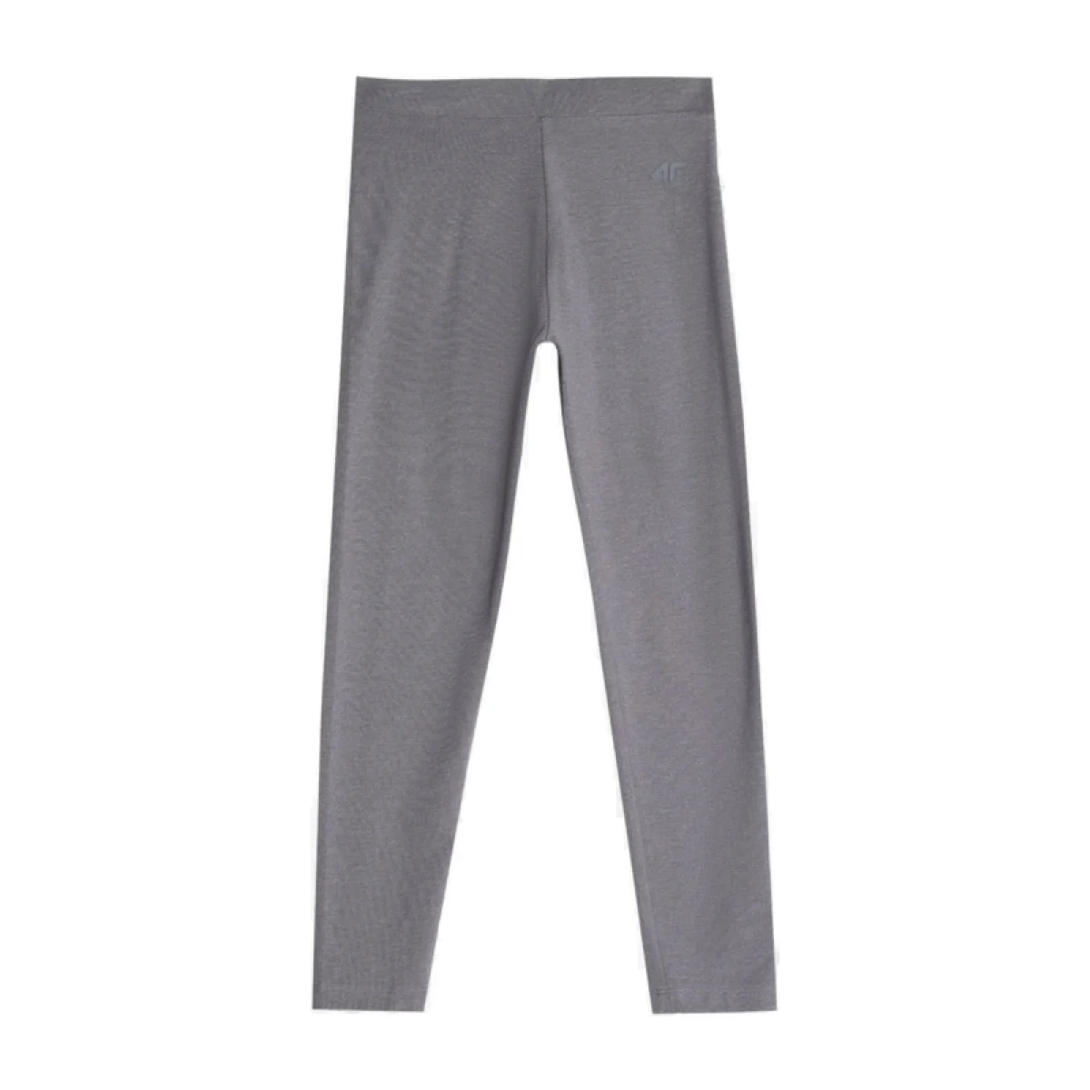 Lány leggings 4F JUNIOR TIGHTS-JAW23TTIGF093-23M-DARK GREY MELANGE · záber 4