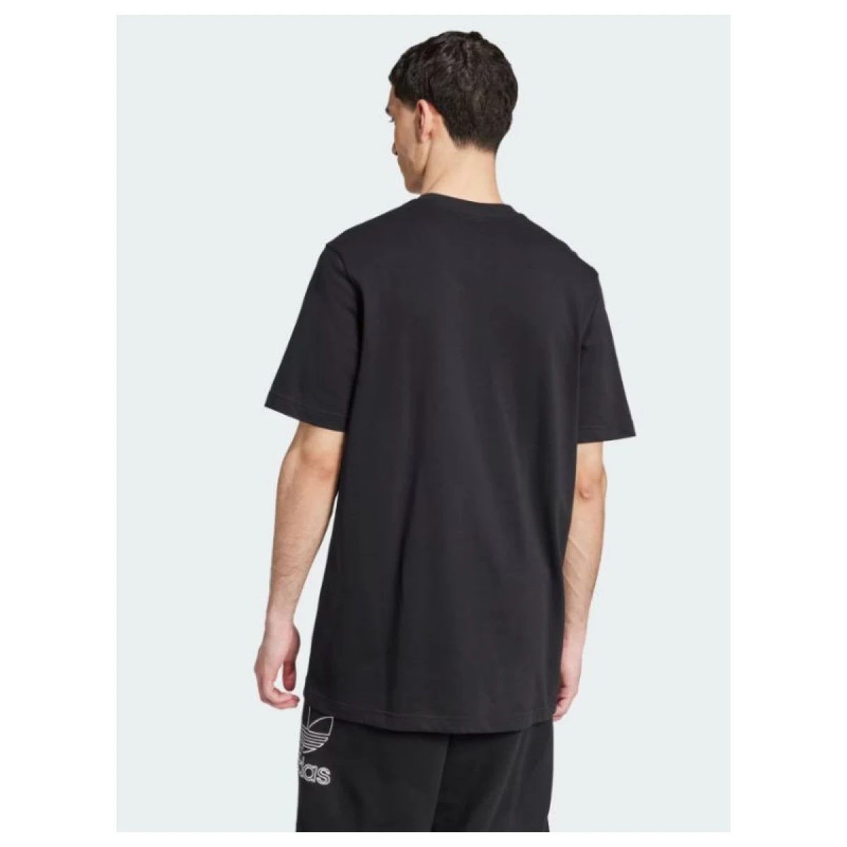 Férfi rövid ujjú póló ADIDAS ORIGINALS OUTL TREF TEE-BLACK · záber 4